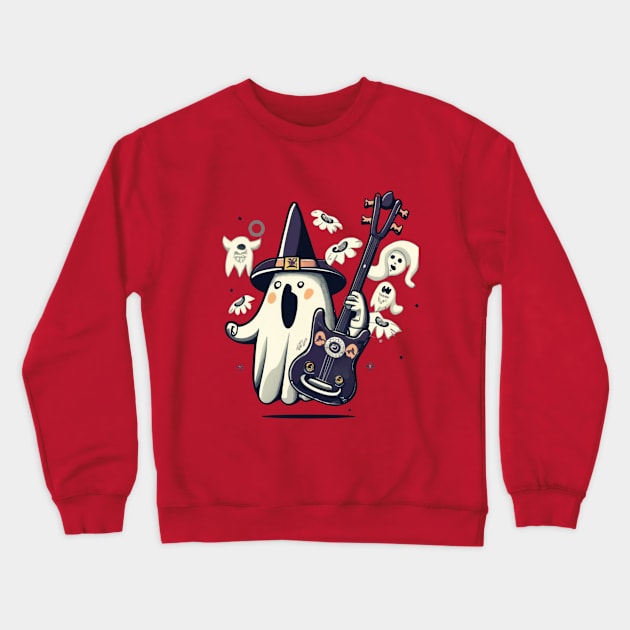 Boo Jee Crewneck Sweatshirt by BukovskyART